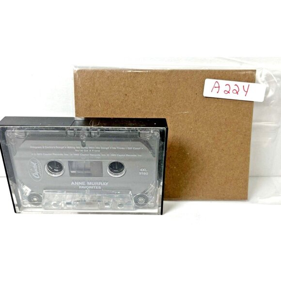 Anne Murray Favorites Cassette Tape 1985 4XL-9180 A224 - Picture 5 of 5